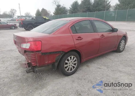2011 Mitsubishi Galant Fe from USA, damaged, VIN 4A32B2FF3BE024743